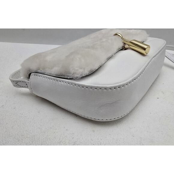 ELIZABETH AND JAMES Cynnie Nano Crossbody Leather Sheepskin Purse Bag - Picture 6 of 9